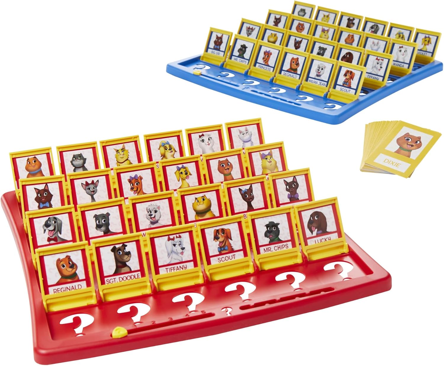 Hasbro Gaming Guess Who? Plus Board Game with People & Pet Cards - Image 4