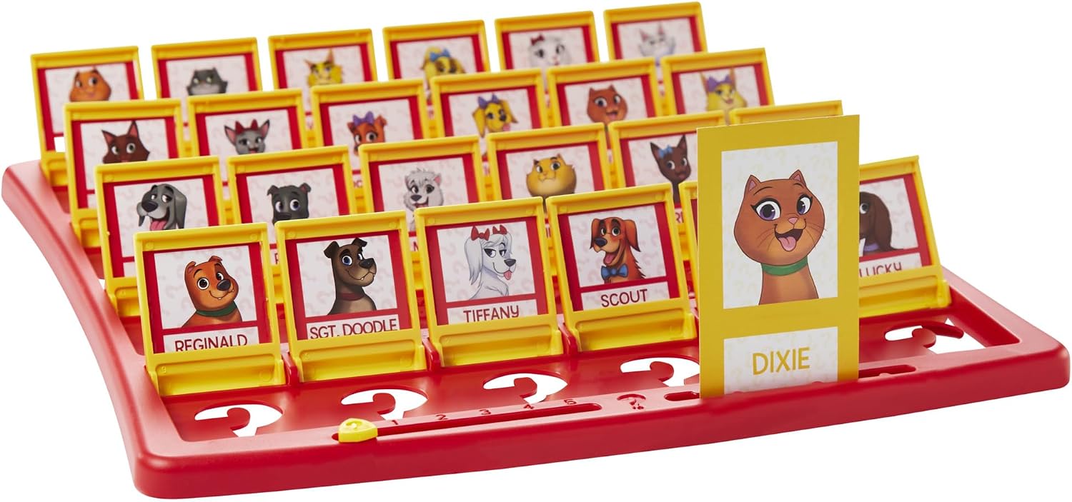 Hasbro Gaming Guess Who? Plus Board Game with People & Pet Cards - Image 8
