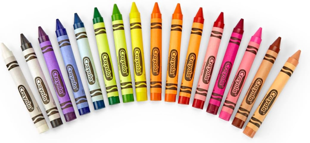 Binney & Smith Crayola(R) Large Crayon Set, Lift-Lid Box, Assorted Colors, Box Of 16 - Image 4