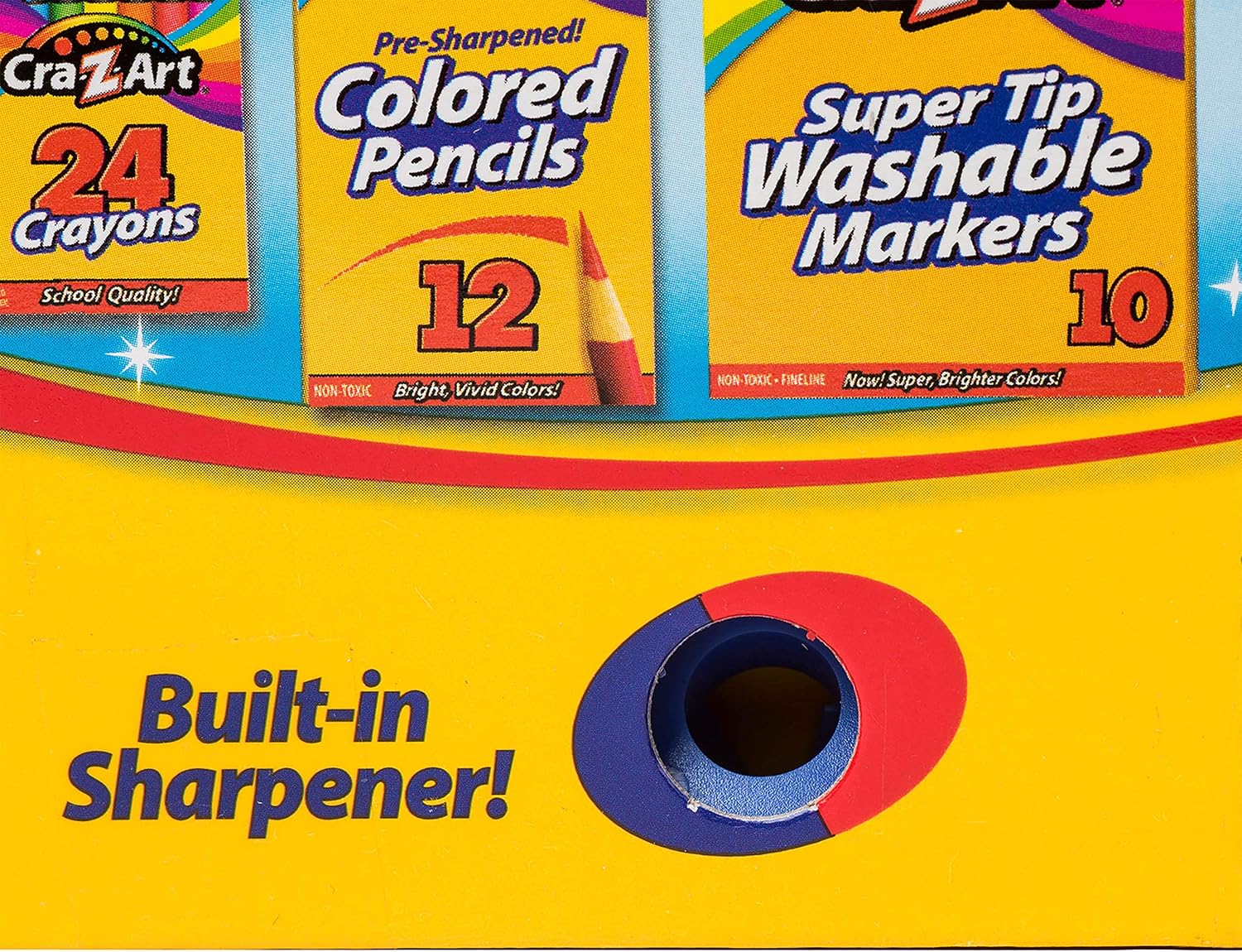 Cra-Z-Art 96ct Crayons in Flip-Top Box with Sharpener - Image 5